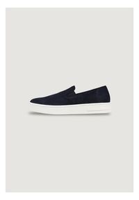 Armani Exchange Półbuty XM002633 AF16411 ZB004 Granatowy. Kolor: niebieski. Materiał: zamsz, skóra #2