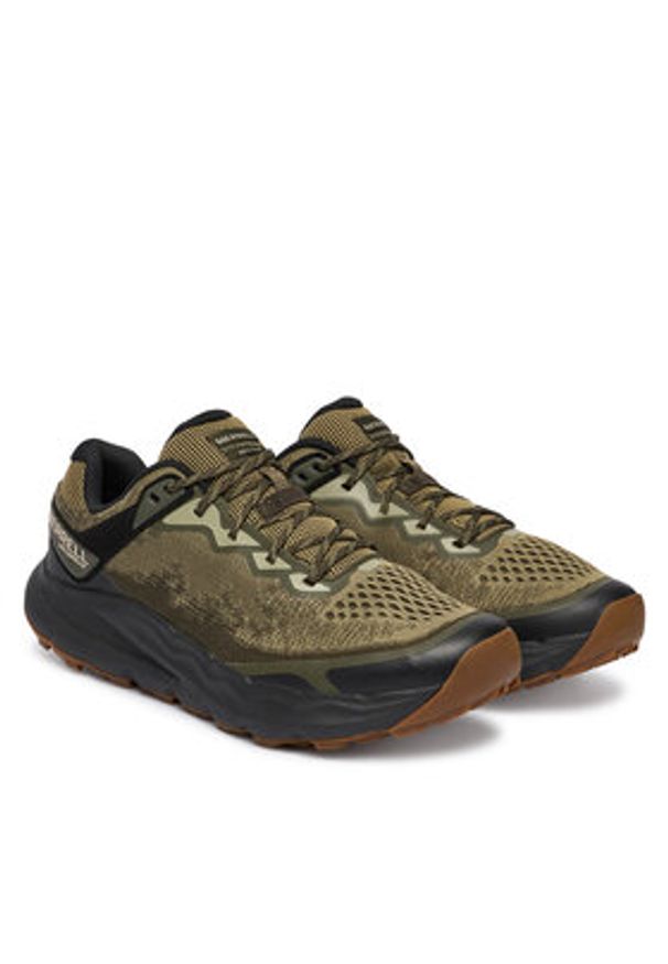 Merrell Sneakersy Nova 4 J068397 Zielony. Kolor: zielony. Materiał: materiał