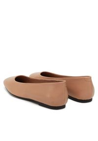 ecco - ECCO Baleriny Margot 23432301084 Beżowy. Kolor: beżowy. Materiał: skóra #4