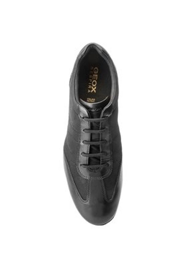 Geox Półbuty U Symbol B U74A5B 01143 C9999 Czarny. Kolor: czarny. Materiał: materiał