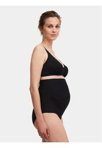 Chantelle Majtki ciążowe Pure Maternity C19P80 Czarny. Kolekcja: moda ciążowa. Kolor: czarny. Materiał: syntetyk #1