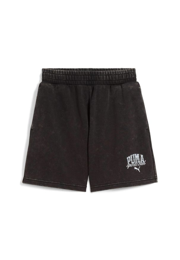 Szorty damskie Puma Class Washed 5". Kolor: czarny. Długość: krótkie