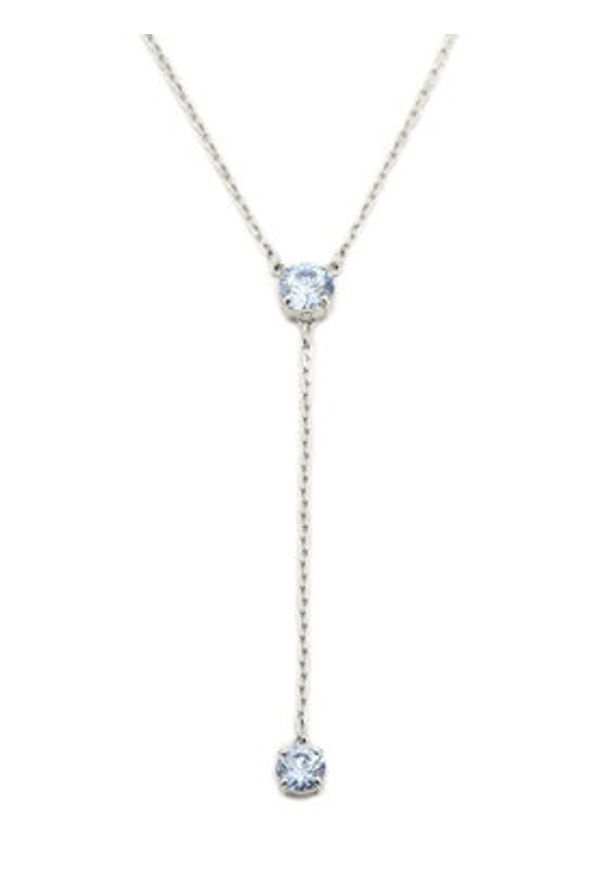 Swarovski Naszyjnik Y Attract 5723571 Srebrny. Materiał: metalowe. Kolor: srebrny