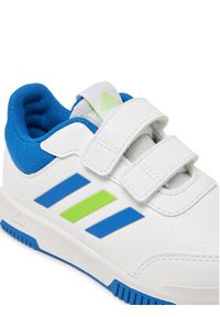 Adidas - adidas Sneakersy Tensaur JH9538 Biały. Kolor: biały. Materiał: skóra