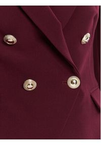 Rinascimento Marynarka CFC0126227003 Bordowy Slim Fit. Kolor: czerwony. Materiał: syntetyk #3