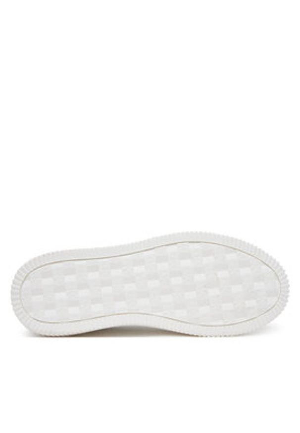 Calvin Klein Jeans Sneakersy Chunky Cupsole Ru Patch Lth Wn YW0YW01846 Biały. Kolor: biały. Materiał: skóra