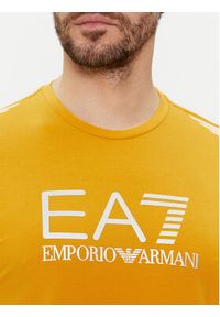 EA7 Emporio Armani T-Shirt 3DPT29 PJULZ 1680 Pomarańczowy Regular Fit. Kolor: pomarańczowy. Materiał: syntetyk #3
