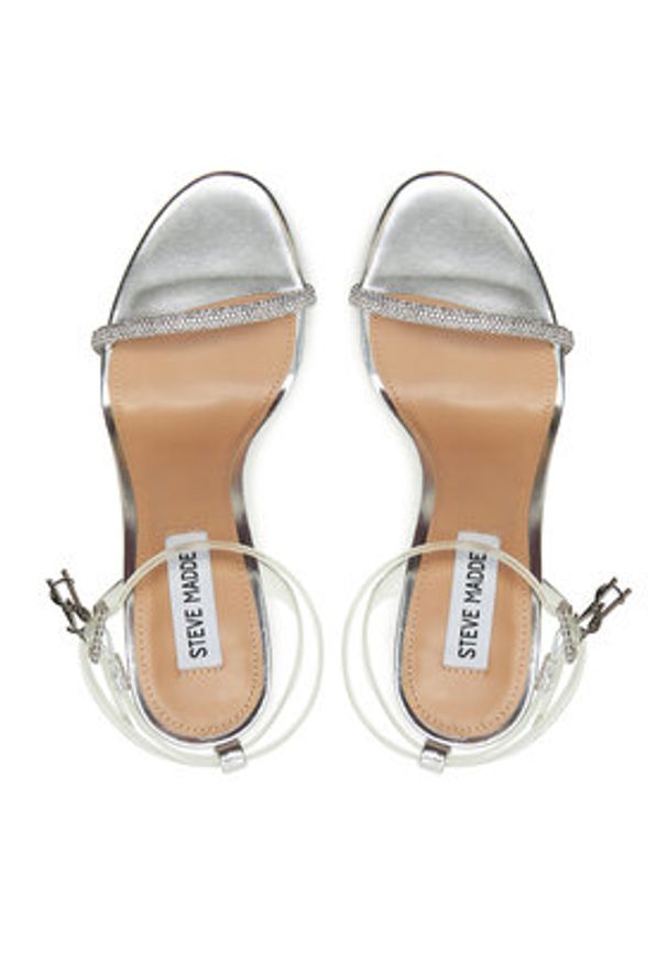 Steve Madden Sandały Balia SM11002882 Srebrny. Kolor: srebrny