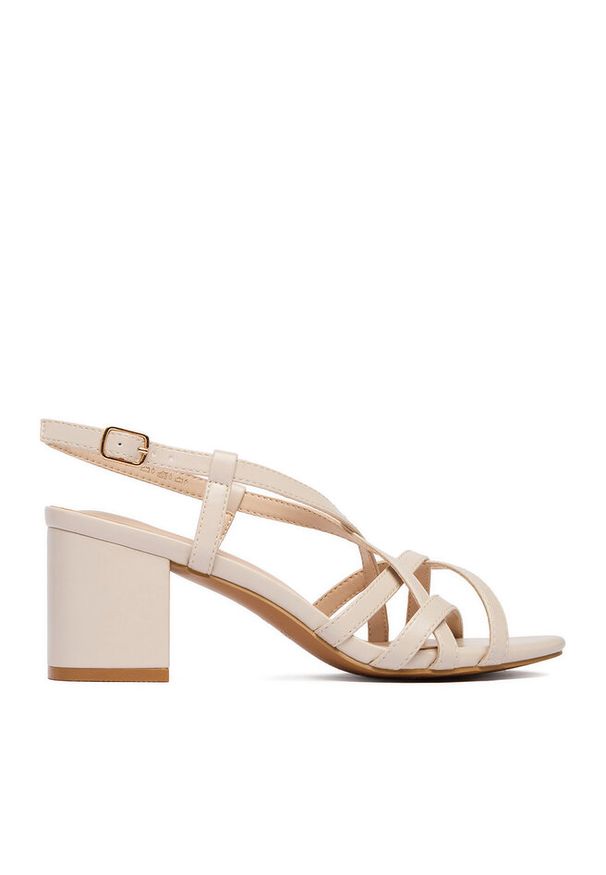 Jenny - Sandały JENNY. Kolor: beżowy