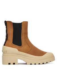 Sztyblety Pepe Jeans. Kolor: brązowy #1