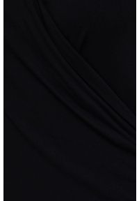 Herskind sukienka kolor czarny mini dopasowana. Kolor: czarny. Materiał: włókno, dzianina. Długość rękawa: długi rękaw. Typ sukienki: dopasowane. Długość: mini #4