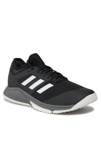 Adidas - adidas Buty Court Team Bounce M FZ2615 Czarny. Kolor: czarny. Materiał: materiał