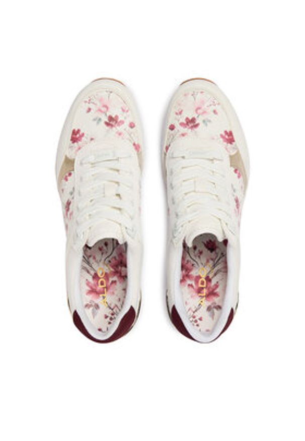 Aldo Sneakersy Iconistep 14195082 Biały. Kolor: biały. Materiał: skóra