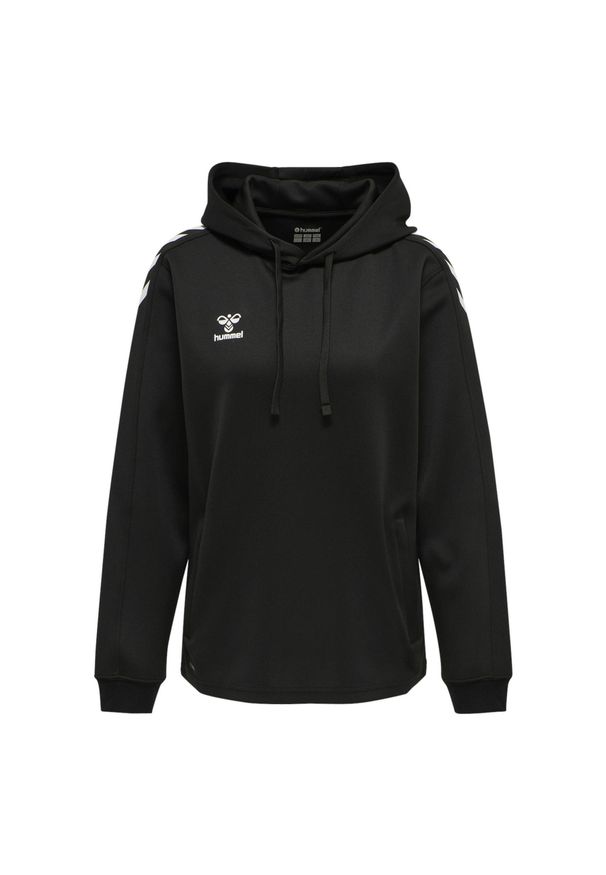 Bluza do piłki ręcznej damska Hummel Core XK z kapturem. Typ kołnierza: kaptur. Kolor: czarny, biały, wielokolorowy. Sport: piłka ręczna