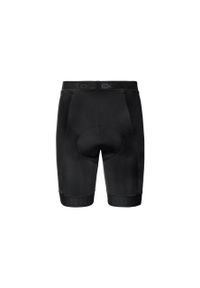 Spodenki rowerowe męskie Odlo short ZEROWEIGHT. Kolor: wielokolorowy, czarny, szary