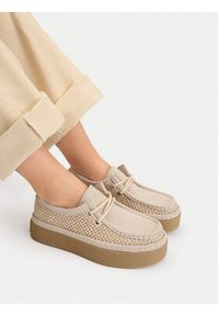 Roxy Półbuty CWBEOB-YB24A030-1 Beżowy. Kolor: beżowy. Materiał: materiał #2
