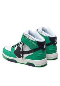 OFF-WHITE - Off-White Sneakersy OMIA259S23LEA0015510 Zielony. Kolor: zielony. Materiał: skóra #5