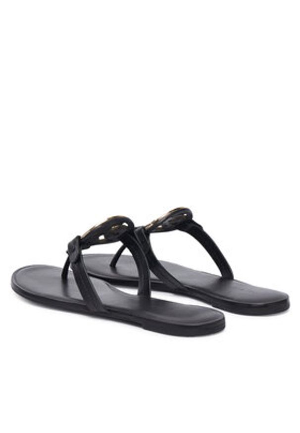 Tory Burch Japonki 167568 Czarny. Kolor: czarny. Materiał: skóra