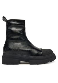 Botki Furla. Kolor: czarny. Materiał: guma