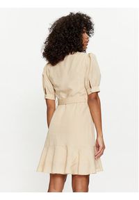 TwinSet - TWINSET Sukienka letnia 241TP2521 Beżowy Regular Fit. Kolor: beżowy. Materiał: lyocell. Sezon: lato #4