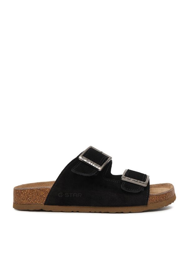 G-Star RAW - Klapki G-Star Raw. Kolor: czarny