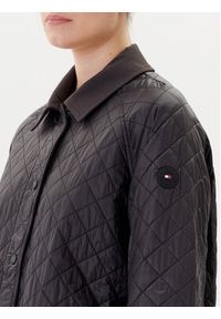 TOMMY HILFIGER - Tommy Hilfiger Kurtka przejściowa WW0WW46448 Czarny Regular Fit. Kolor: czarny. Materiał: syntetyk #5