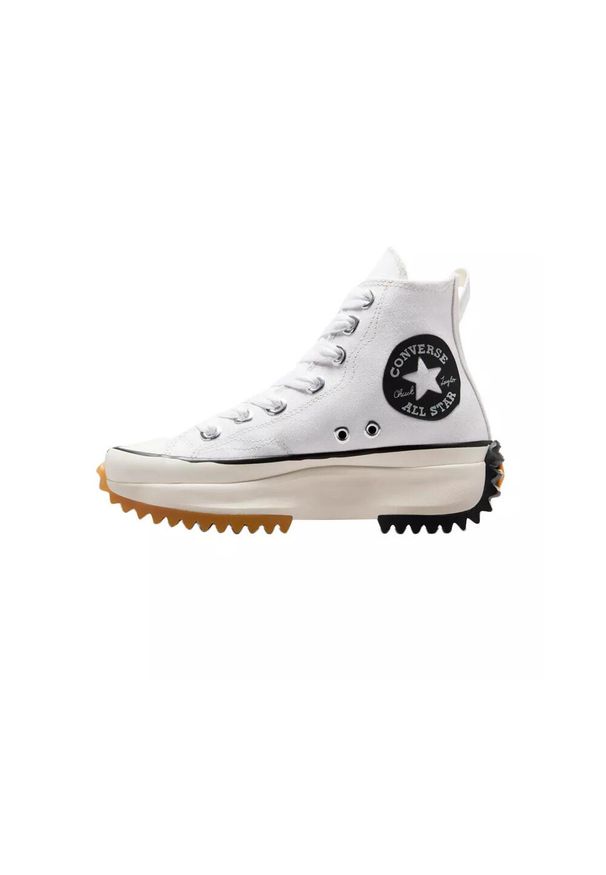 Buty Kobieta Converse Square biały. Kolor: wielokolorowy, biały, czarny. Styl: elegancki