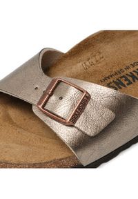 Birkenstock Klapki Madrid Bs 1020632 Złoty. Kolor: złoty. Materiał: skóra #3