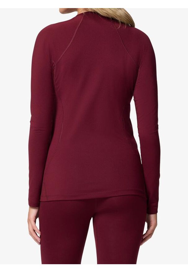 columbia - Bluza termoaktywna damska Columbia Midweight Stretch. Kolor: czerwony. Sport: turystyka piesza