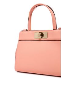 TOMMY HILFIGER - Tommy Hilfiger Torebka Th Modern Mini Satchel AW0AW18726 Różowy jasny. Kolor: różowy. Materiał: skórzane #3