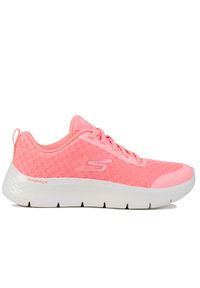 skechers - Buty damskie sportowe Skechers GO WALK FLEX VIVA. Kolor: szary, wielokolorowy, pomarańczowy