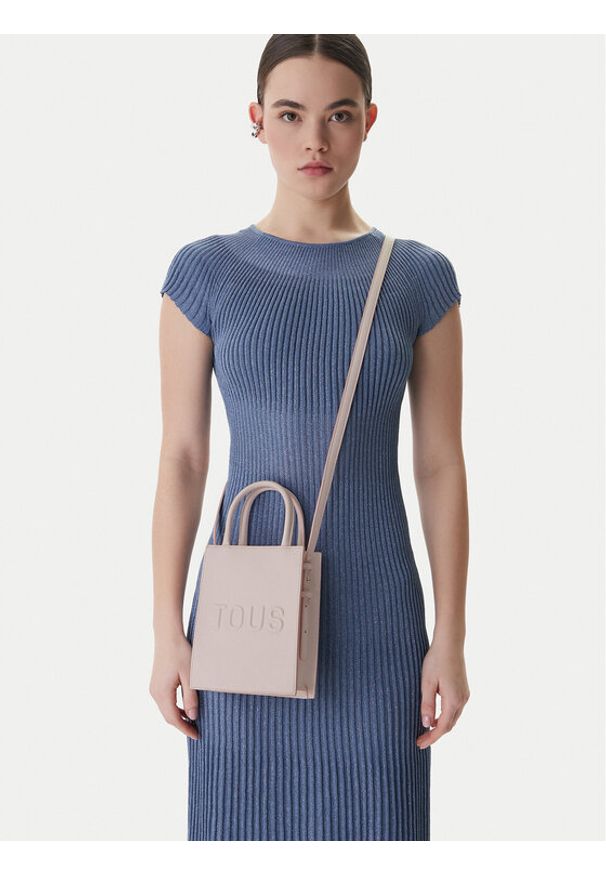 Tous - TOUS Torebka Brenda 2002105915 Różowy. Kolor: różowy. Materiał: skórzane