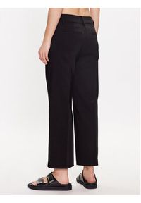 Fransa Spodnie materiałowe 20611919 Czarny Slim Fit. Kolor: czarny. Materiał: materiał, bawełna #5