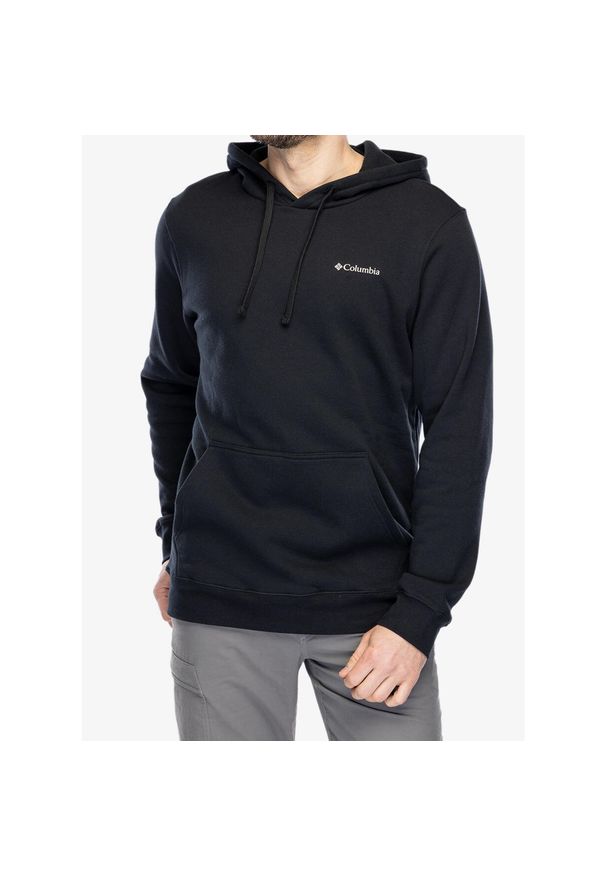 columbia - Bluza z kapturem męska Columbia Trek Graphic Hoodie. Typ kołnierza: kaptur. Kolor: czarny. Styl: sportowy. Sport: turystyka piesza