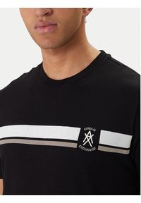 Armani Exchange T-Shirt XM001792 AF12308 UC001 Czarny Regular Fit. Kolor: czarny. Materiał: bawełna #3