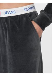 Tommy Jeans Spodnie piżamowe UW0UW04728 Szary Regular Fit. Kolor: szary. Materiał: bawełna #4