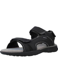 Geox - Sandały GEOX U SPHERICA EC5 A Czarny. Kolor: czarny. Materiał: syntetyk, tkanina. Sezon: lato