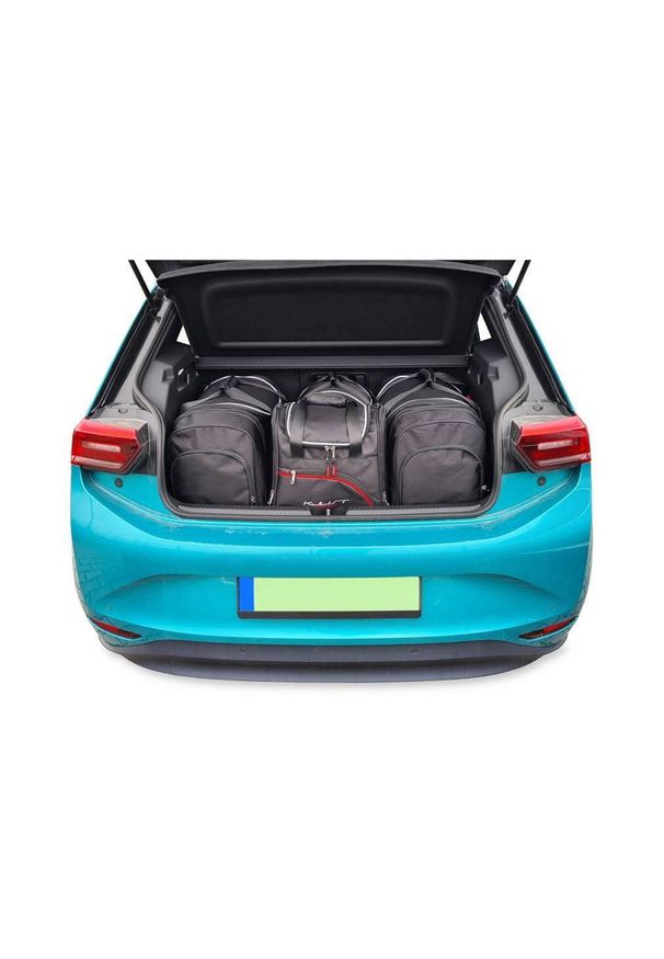 KJUST - Torby Do Bagażnika Vw Id.3 Ev 2019+ 4Szt Kjust. Kolor: czarny. Styl: sportowy