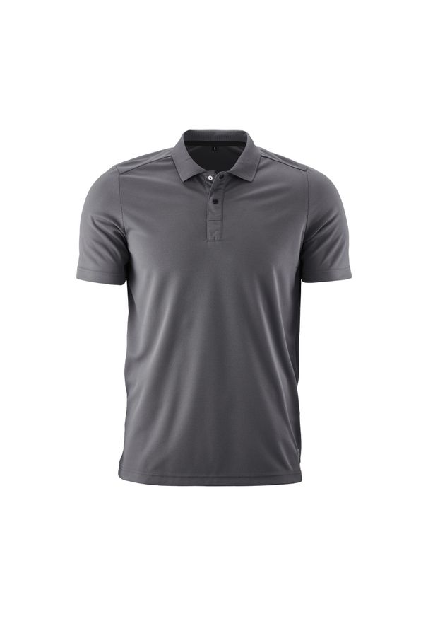 GONSO - Polo Gonso Almas. Typ kołnierza: polo. Kolor: szary. Sport: kolarstwo