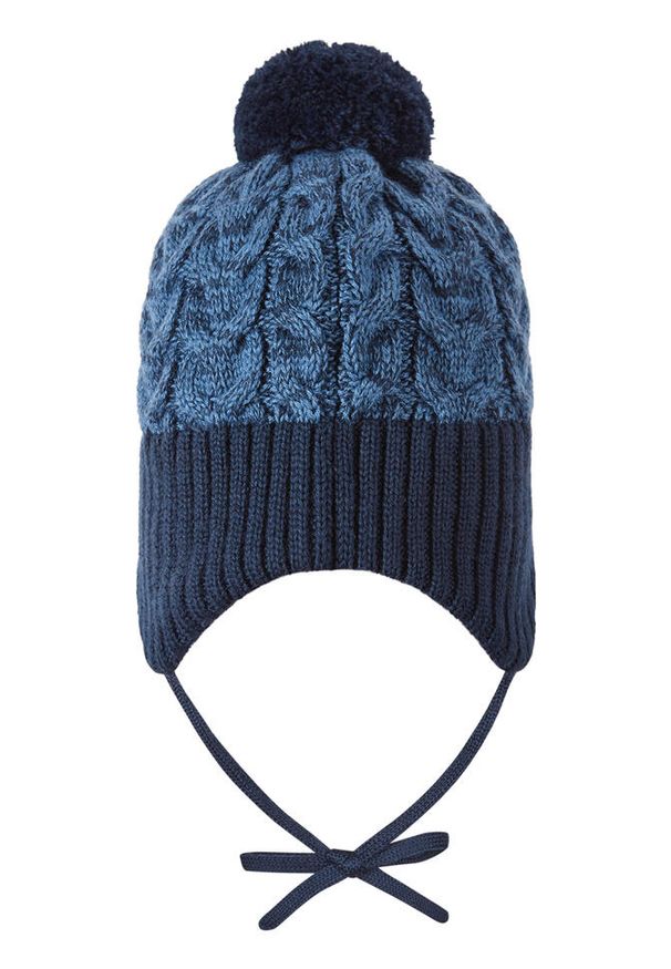 Maska dziecięca Reima Paljakka. Kolor: niebieski. Materiał: polar