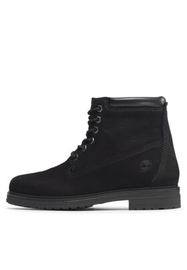 Timberland Botki Hannover Hill TB0A2KSV0011 Czarny. Kolor: czarny. Materiał: nubuk, skóra