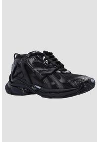 Balenciaga - BALENCIAGA Czarne sneakersy RUNNER. Kolor: czarny #3