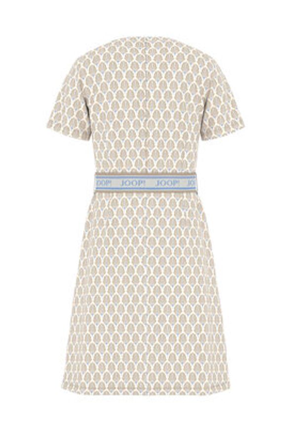 JOOP! Sukienka codzienna 58 253JE58Trish 30047790 Beżowy Regular Fit. Okazja: na co dzień. Kolor: beżowy. Materiał: syntetyk. Typ sukienki: proste. Styl: casual