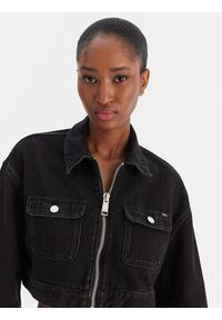 Tommy Jeans Kurtka jeansowa Station DW0DW22523 Czarny Regular Fit. Kolor: czarny. Materiał: bawełna #3
