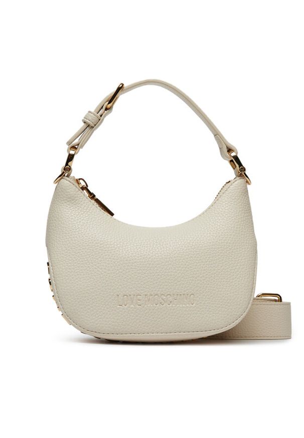 Love Moschino - LOVE MOSCHINO Torebka JC4019PP1LLT0110 Écru. Materiał: skórzane