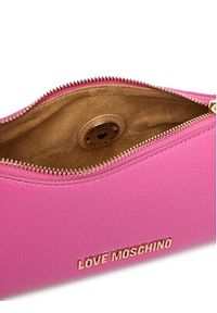Love Moschino - LOVE MOSCHINO Torebka JC4007PP1OLB0604 Różowy. Kolor: różowy. Materiał: skórzane #5