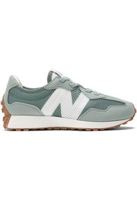 Buty dziecięce New Balance PH327MS – zielone. Okazja: na co dzień. Kolor: zielony. Materiał: guma, syntetyk, materiał. Szerokość cholewki: normalna. Sezon: lato