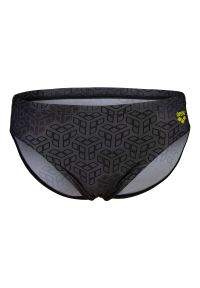 Kąpielówki slipy męskie sportowe treningowe na basen Arena Camo Kikko. Kolor: czarny