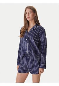 Lauren Ralph Lauren - LAUREN RALPH LAUREN Piżama ILN12490 Granatowy. Kolor: niebieski. Materiał: wiskoza #1