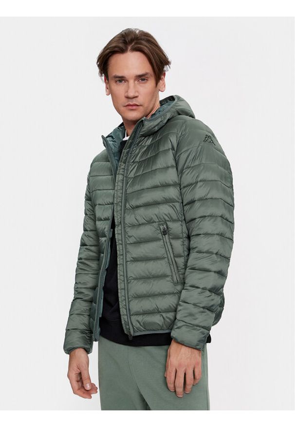 Kappa Kurtka przejściowa Astro 303ZLN0 Zielony Regular Fit. Kolor: zielony. Materiał: syntetyk